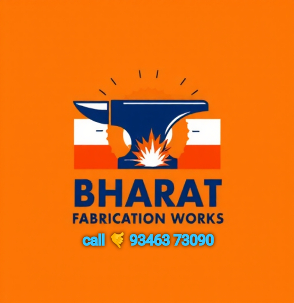 Cover photo of Bharat fabrication work Gate s.s railing window grill safety doors remote shutterGate repair LPG gas pipeline installation